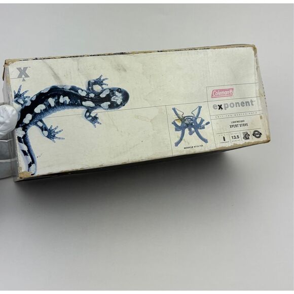 Coleman Exponent Xpert Stove 9710-725 Powermax Hiking Backpacking Camping w/ Box - Picture 1 of 10